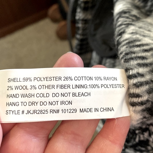 Longer Heavy Plaid Shacket - Picture 10 of 10